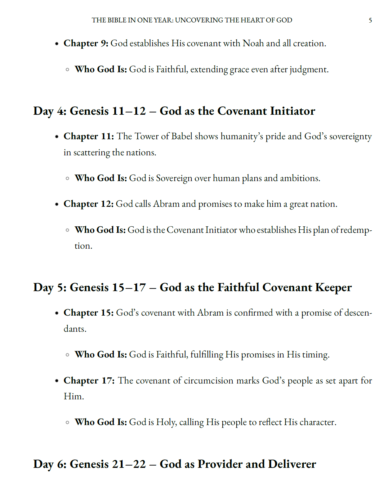 Ebook: The Bible in One Year: Uncovering God's Heart - Image 6