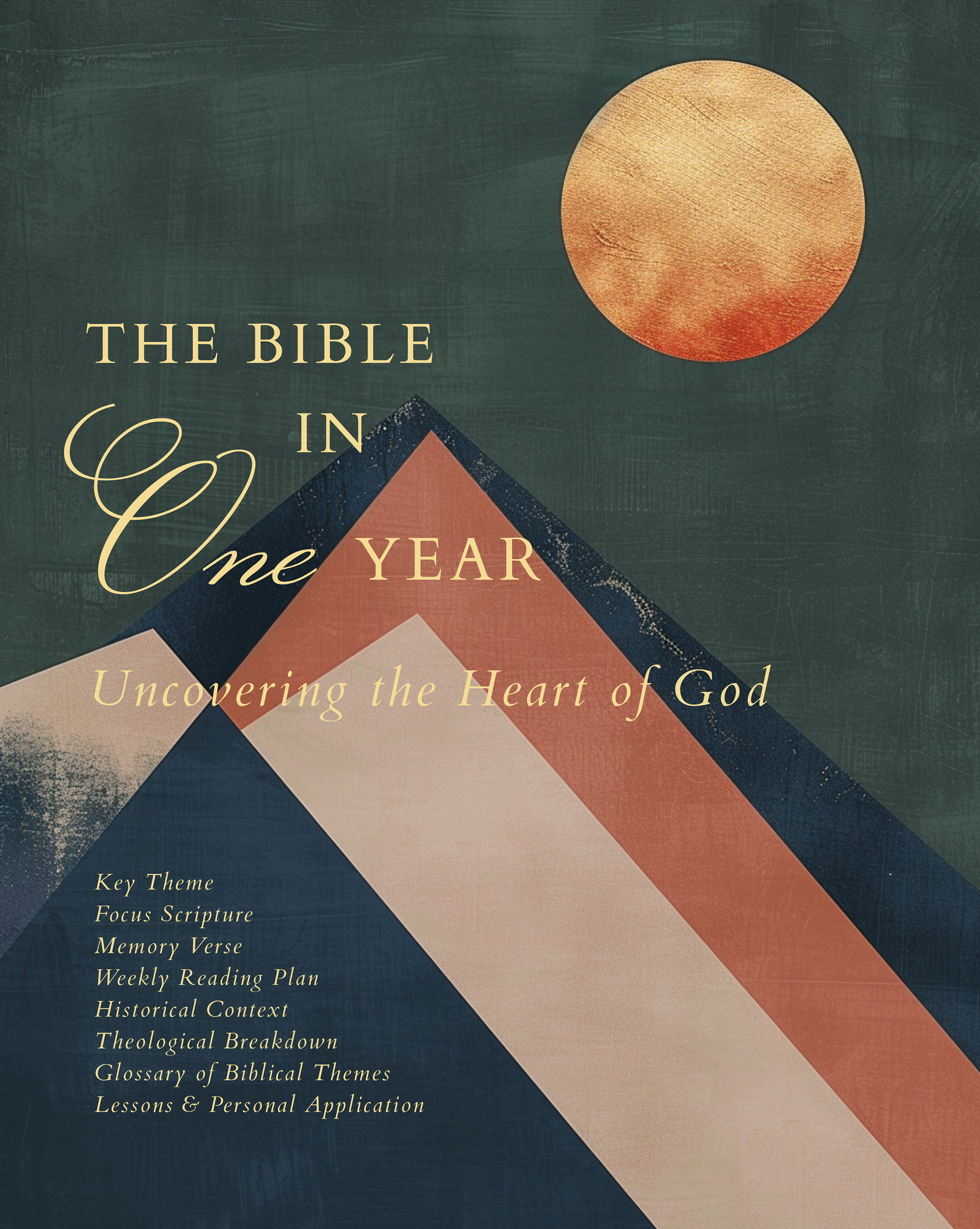 Ebook: The Bible in One Year: Uncovering God's Heart